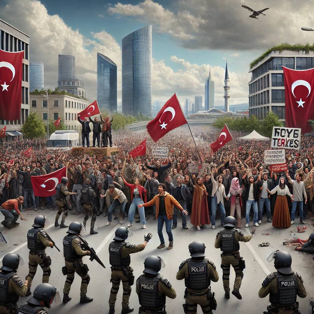 بازداشت شهردار استانبول و اعتراضات مردمی